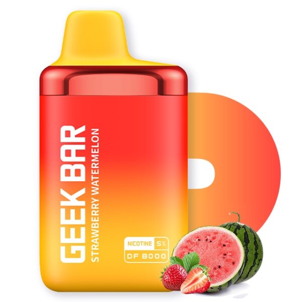 Geek Bar DF8000 Puffs 5% – STRAWBERRY WATERMELON – Vape & Smoke