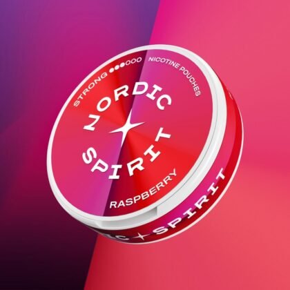 Raspberry Strong 9 mg - Nordic Spirit