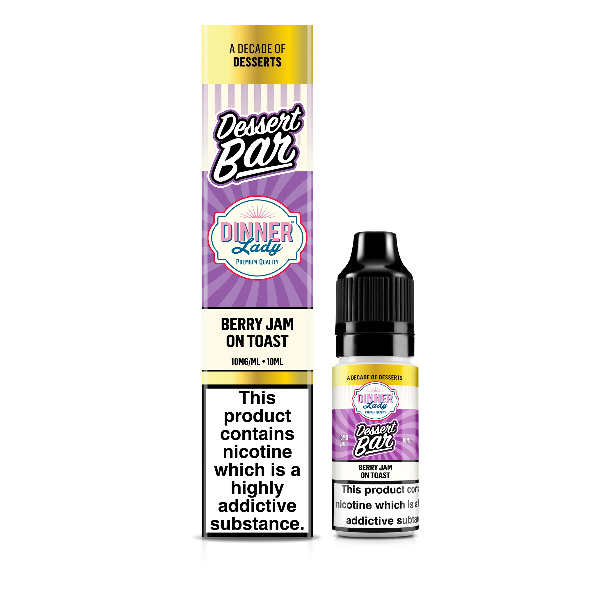 Dinner Lady Dessert Bar - Salt E-Liquid - 10ML - 20MG