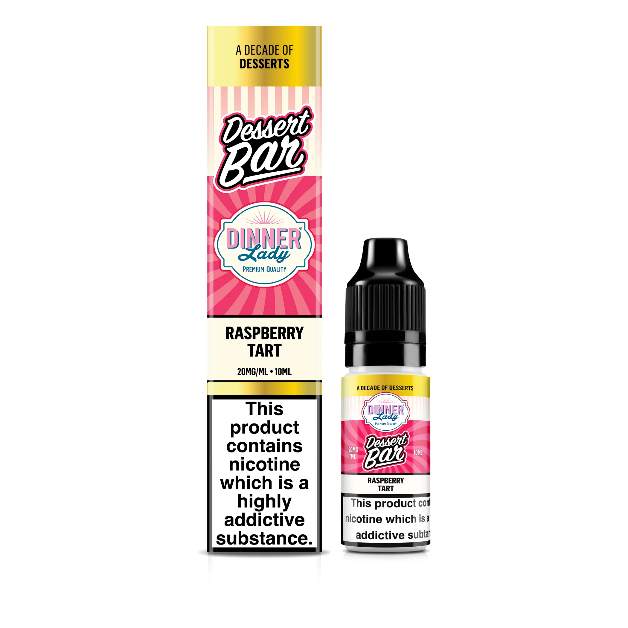 Dinner Lady Dessert Bar - Salt E-Liquid - 10ML - 20MG – Image 2